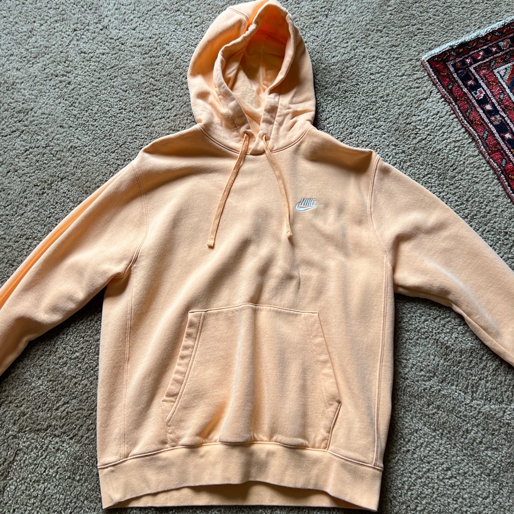 Peach Nike Hoodie Men’s Medium